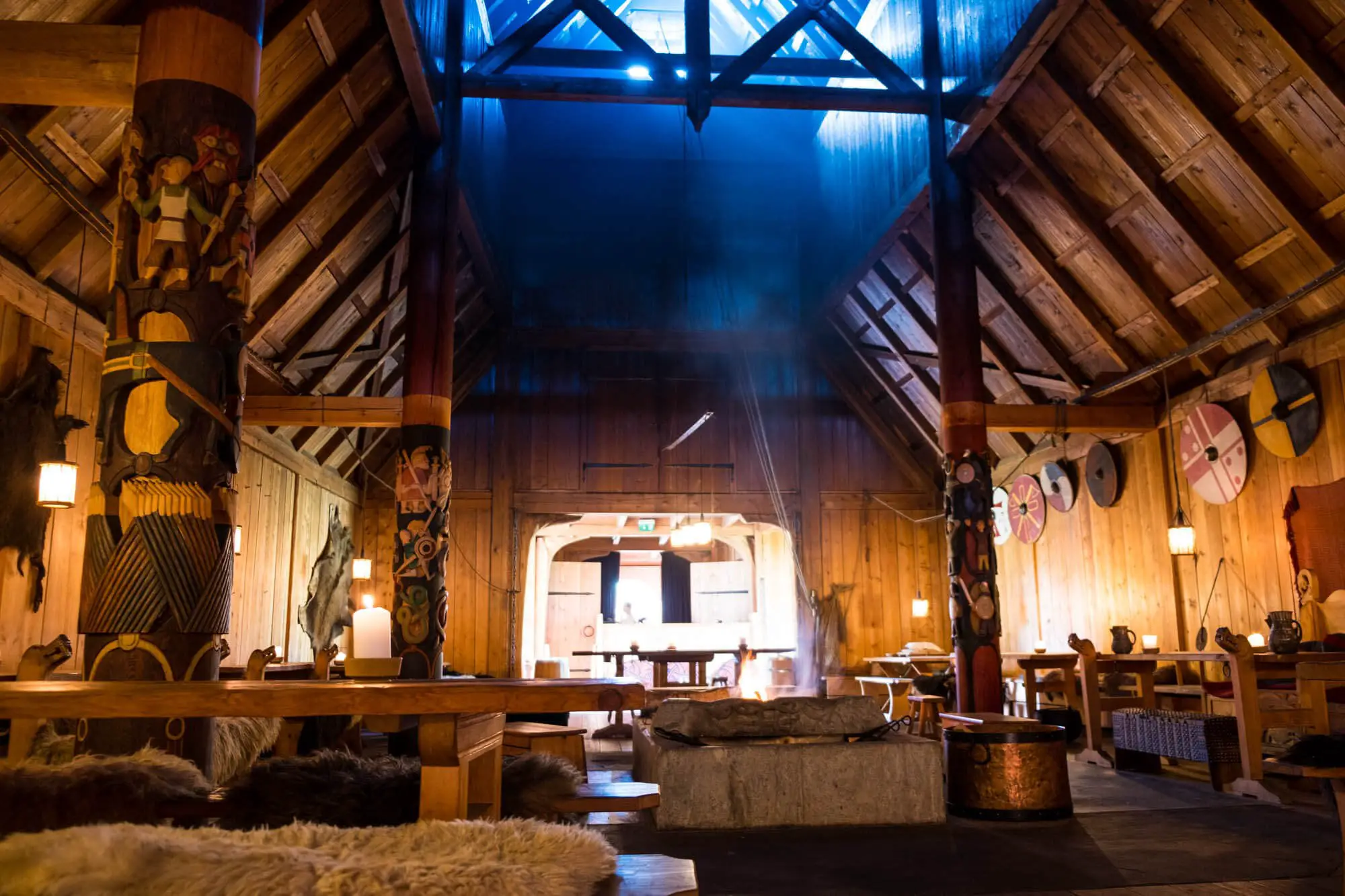 Mead hall interior