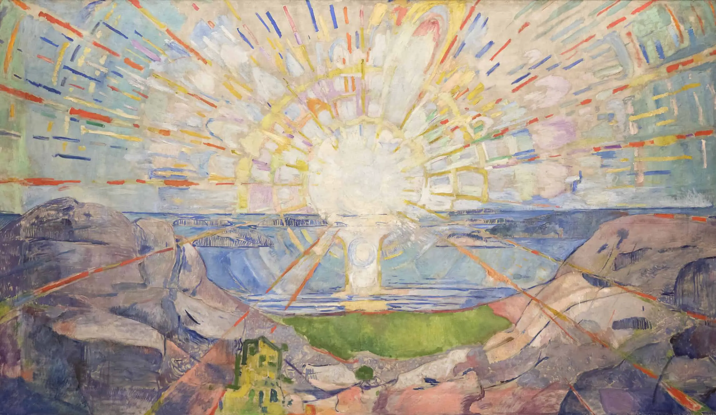 Solen (the Sun) by Edvard Munch