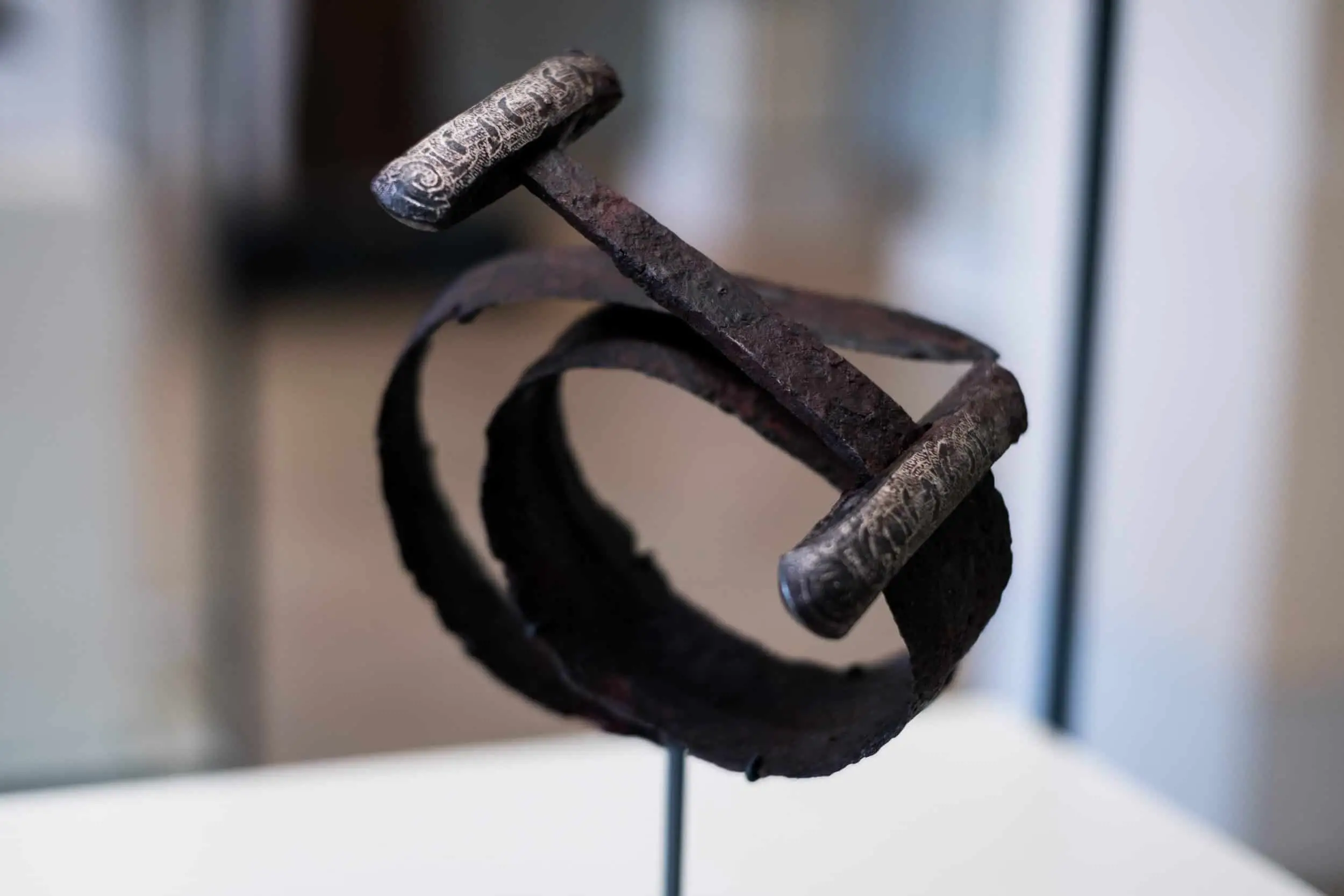 A broken Viking sword