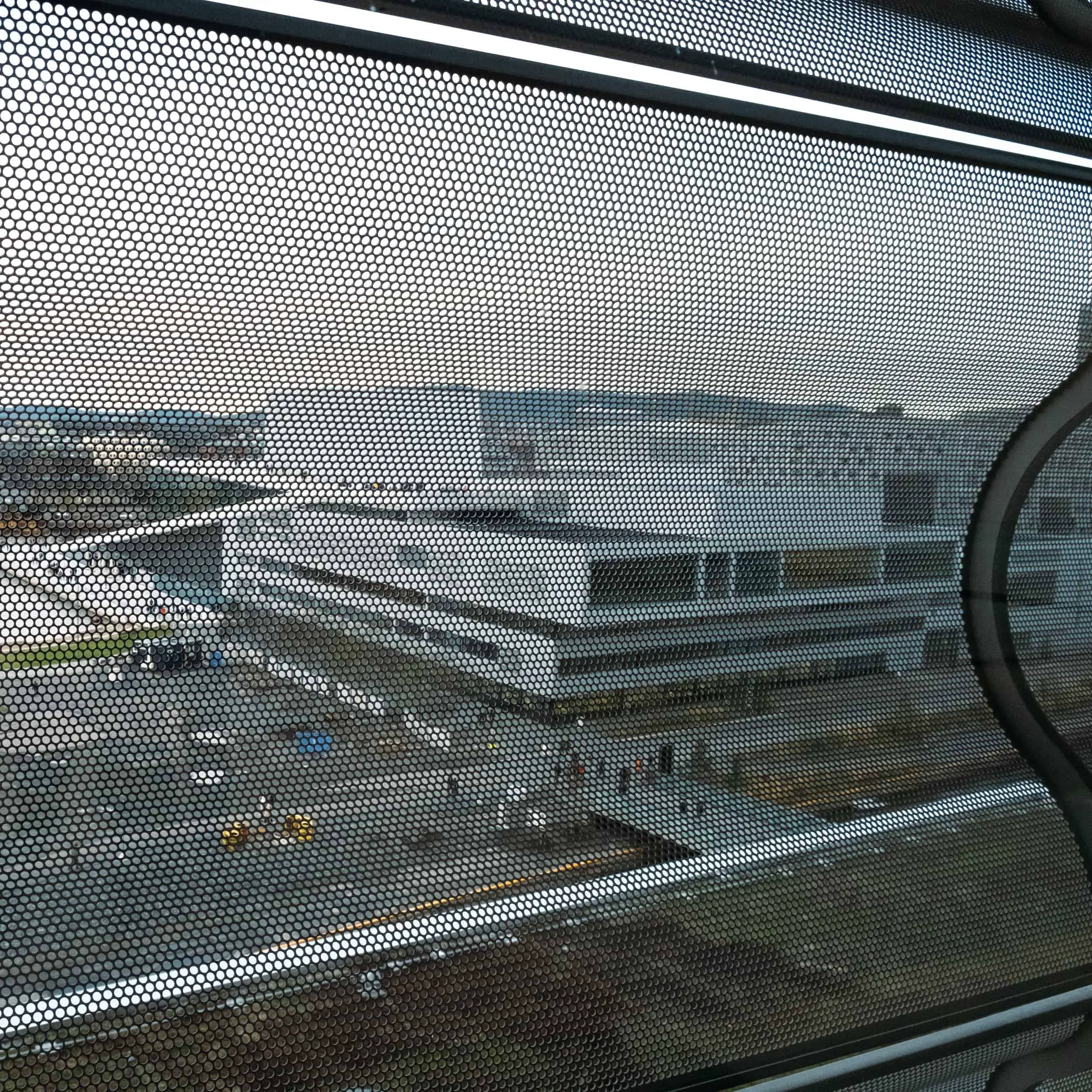 The Opera House seen from inside the Munch Museum